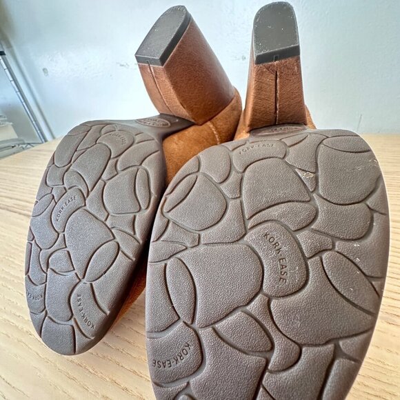 Kork-Ease Women's Castaneda Heeled Ankle Boot Brown Suede, Size 9 - Picture 9 of 12